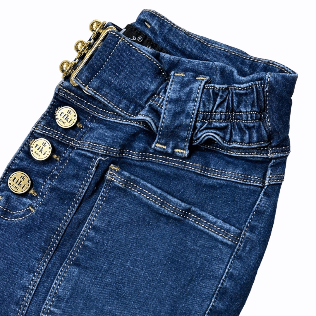 BUTT LIFTING JEANS DEEP BLUE TK464