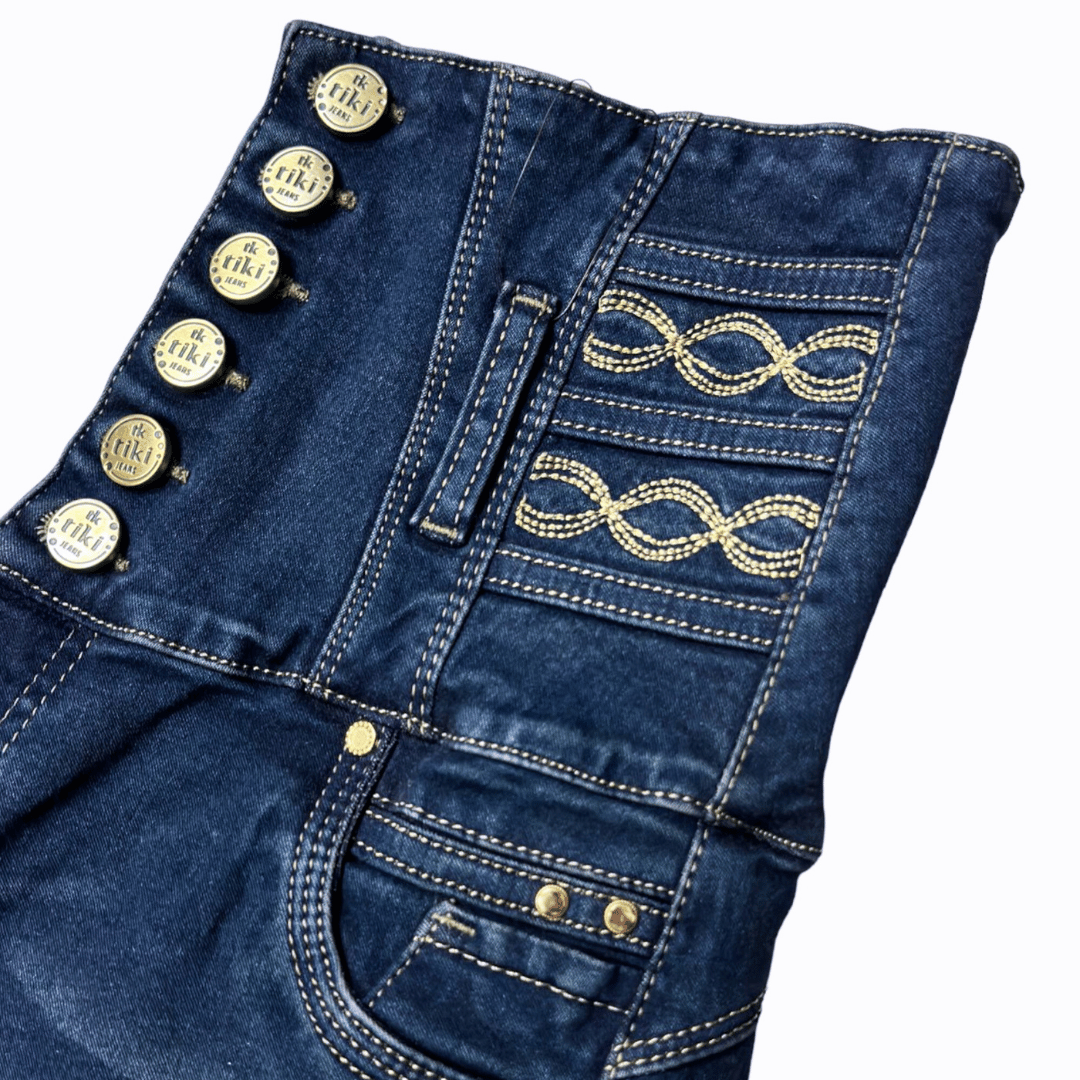 BUTT LIFTING JEANS DARK BLUE TK459