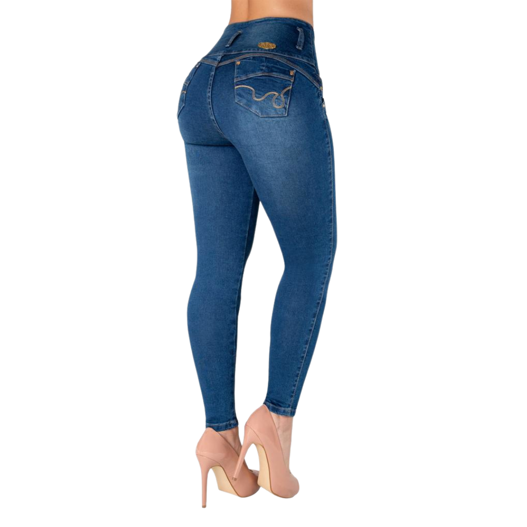 BUTT LIFTING JEANS BLUE TK423