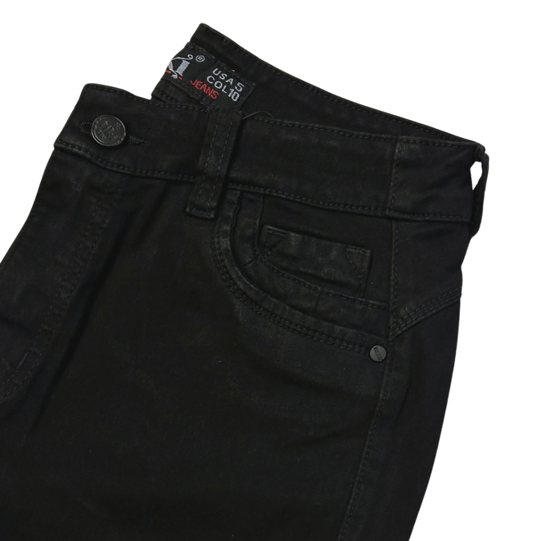 BUTT LIFTING JEANS FLARE BLACK TK430