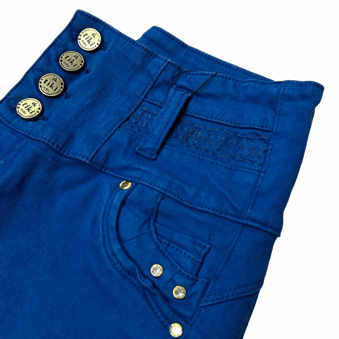 BUTT LIFTING JEANS ROYAL BLUE TK407