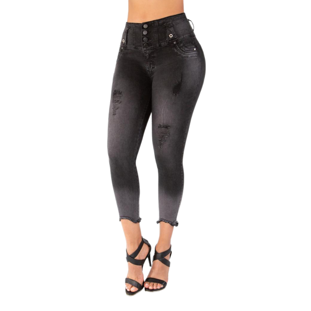Tiki Jeans High Waisted Butt Lifting Jeans for Women, Jeans Levantacola  para Mujeres
