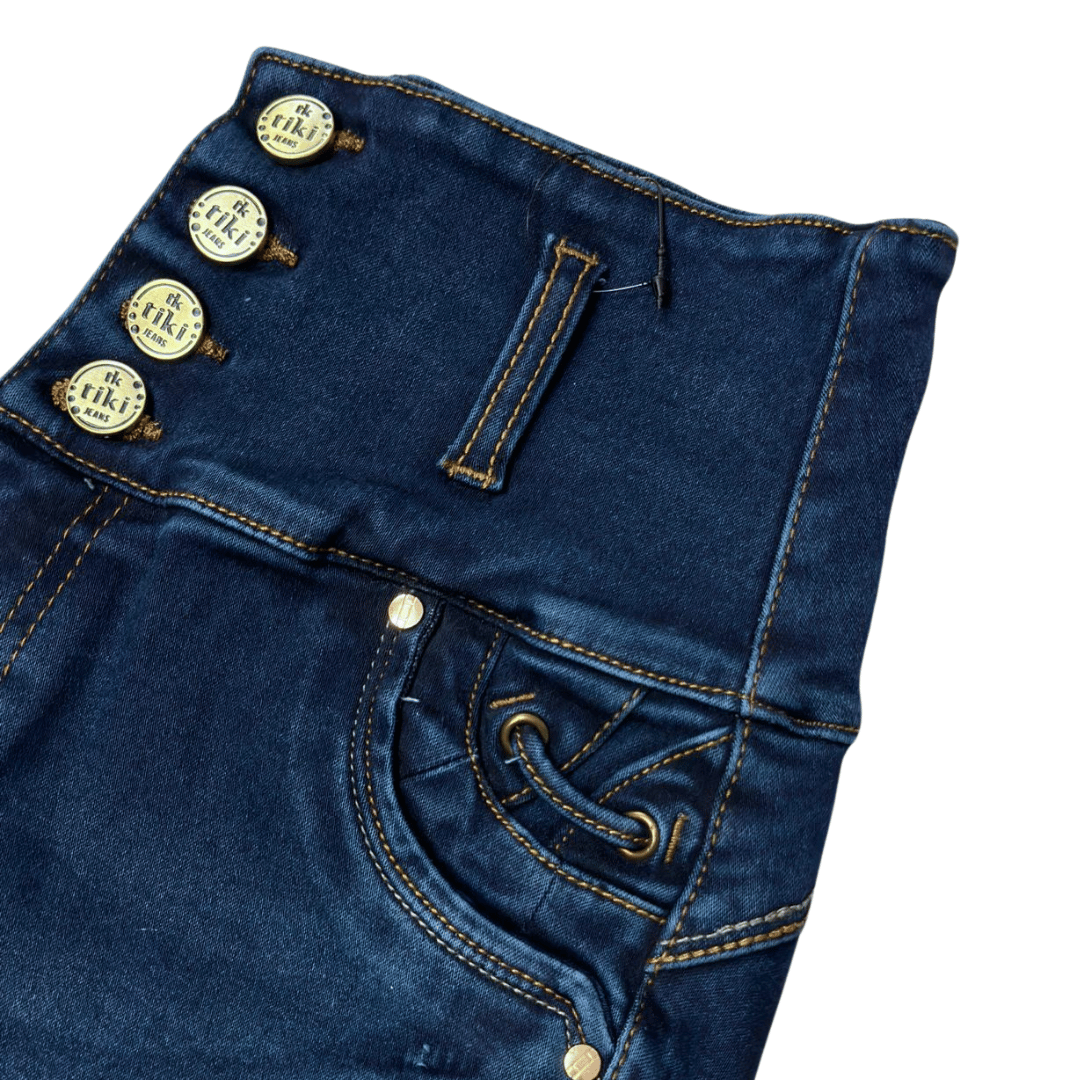 BUTT LIFTING JEANS DARK BLUE TK414