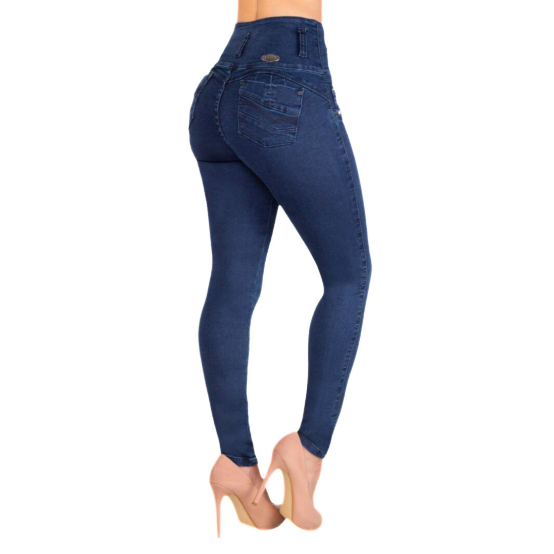 BUTT LIFTING JEANS BLUE TK432