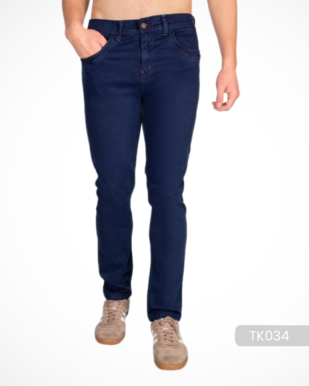 MEN’S JEANS DARK BLUE TK034