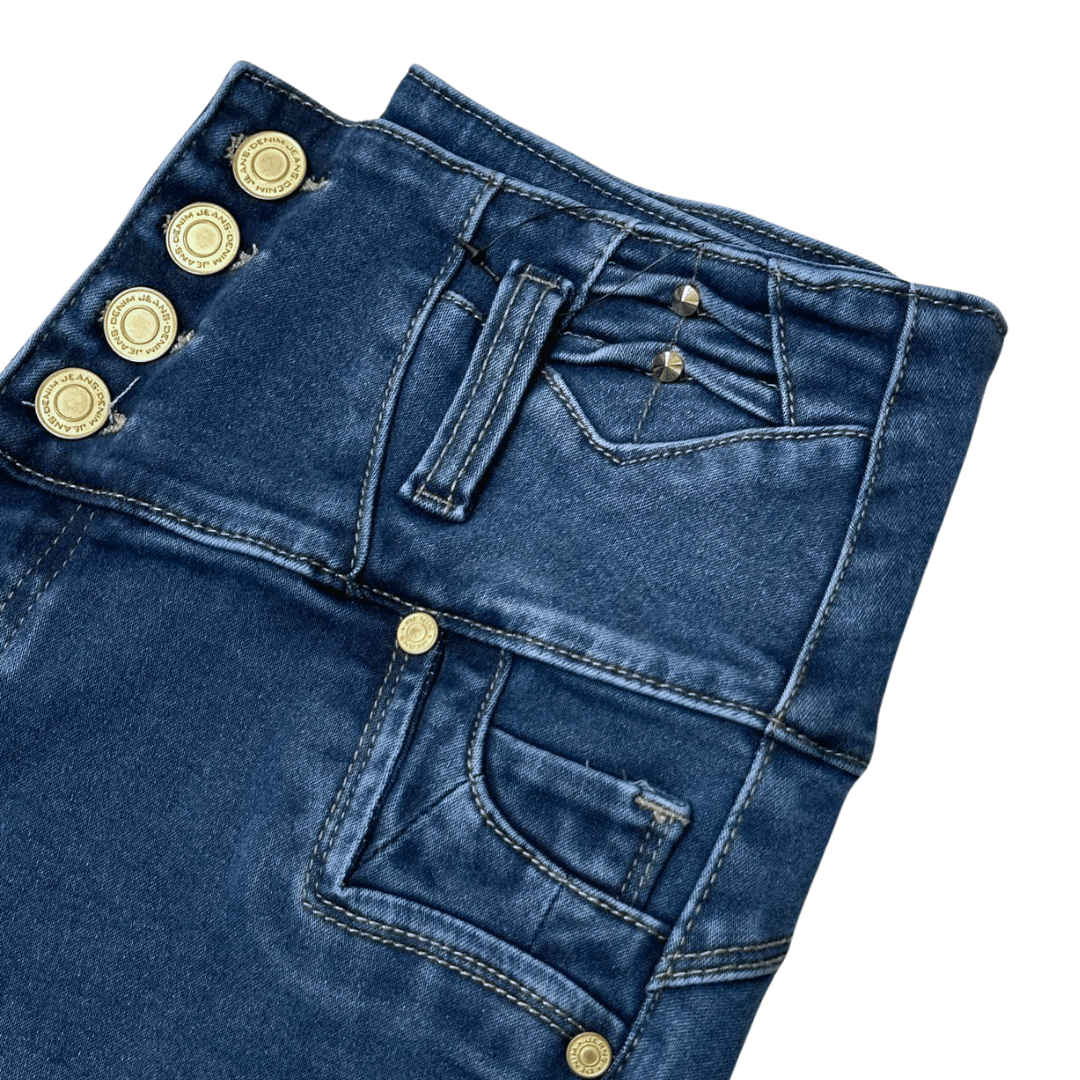 BUTT LIFTING JEANS DARK BLUE TK415