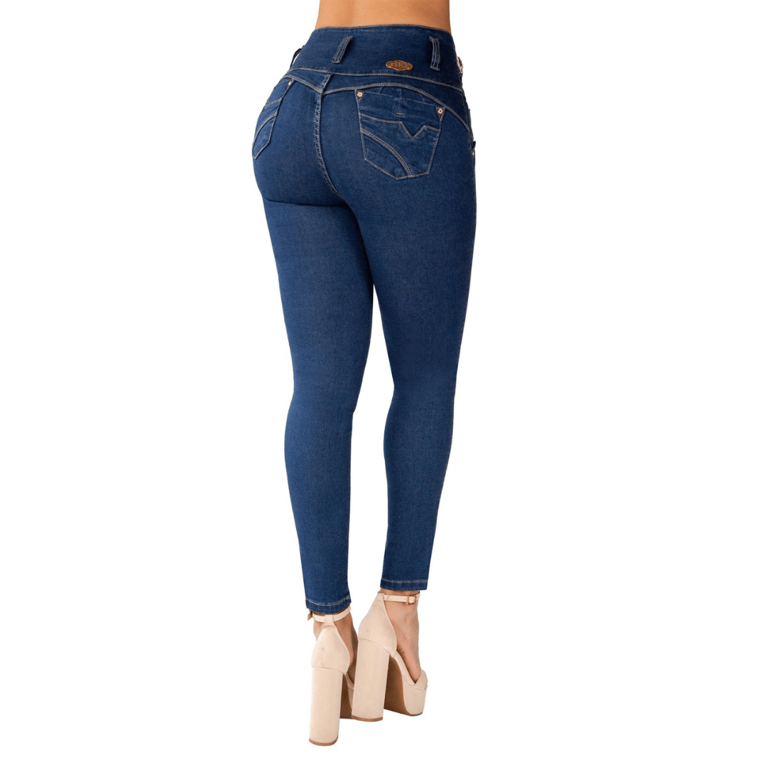 BUTT LIFTING JEANS BLUE TK533