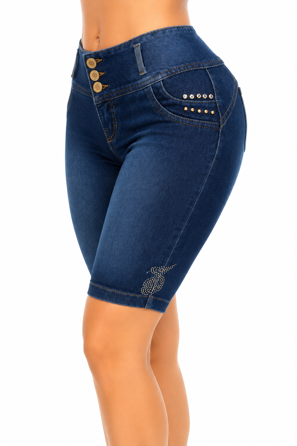 Stretch Denim Lift Set - MAYA MEDIUM BLUE