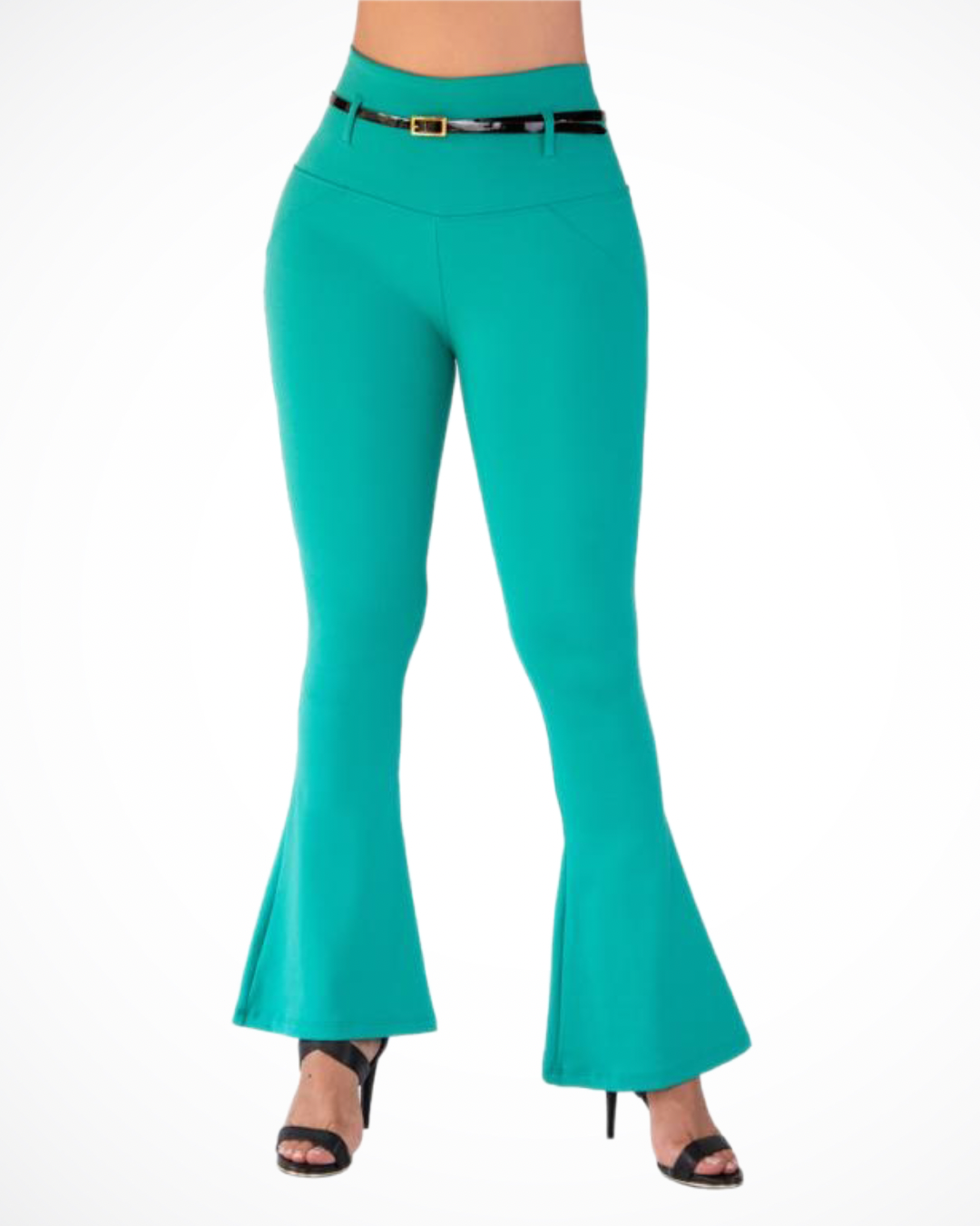 BUTT LIFTING FLARED LEGGINGS TK1014