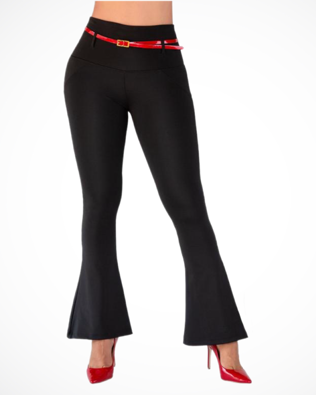 BUTT LIFTING FLARED LEGGINGS TK1014