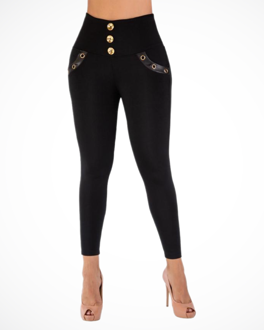 BUTT LIFTING LEGGINGS BLACK TK1018