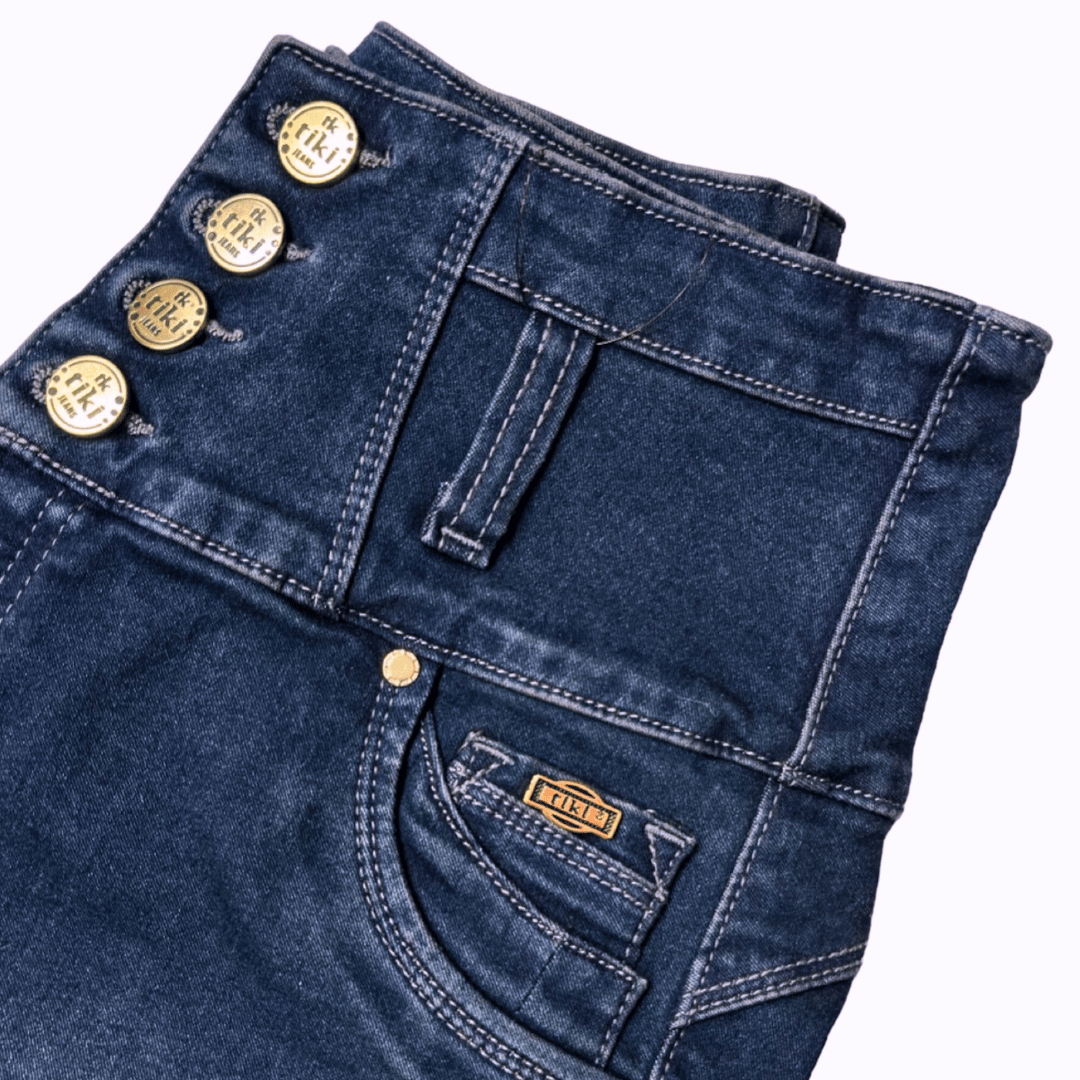 BUTT LIFTING JEANS FLARE DARK BLUE TK492