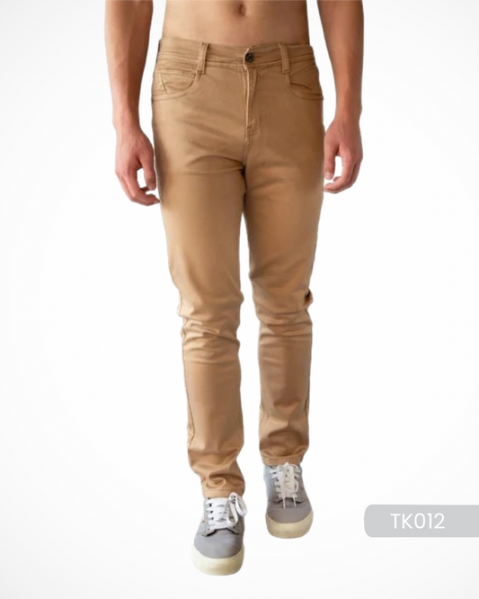 MEN’S JEANS BEIGE TK012