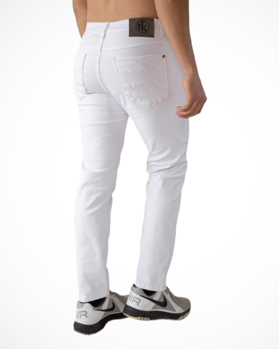 MEN’S JEANS WHITE TK013W