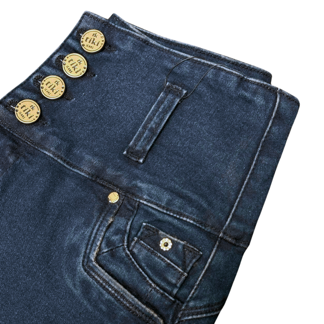 BUTT LIFTING JEANS FLARE DARK BLUE TK380