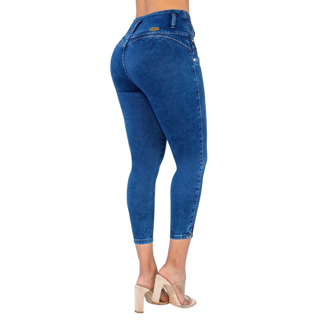 BUTT LIFTING JEANS BLUE TK512