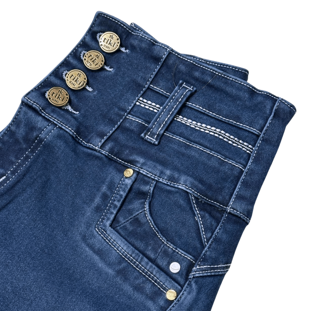 BUTT LIFTING JEANS DARK BLUE TK429