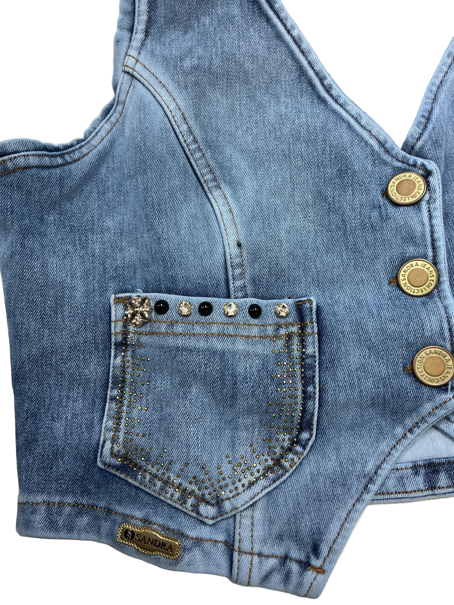 Premium Denim Push-Up Set- Katty