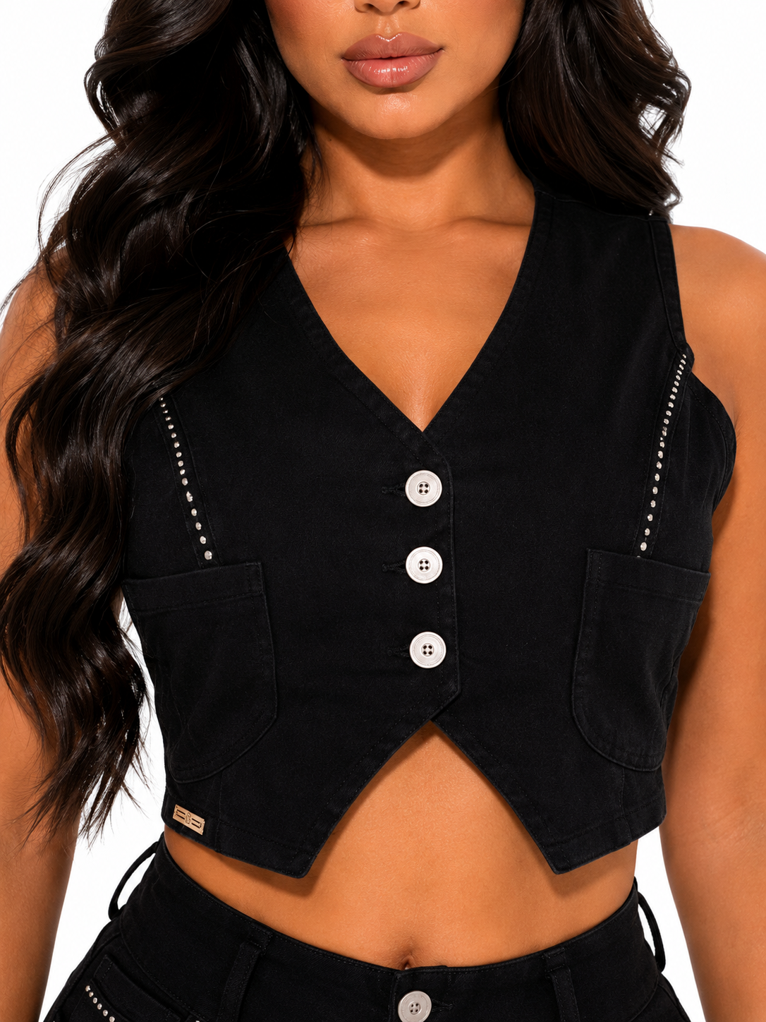 Stretch Denim Lift Set - SILVY