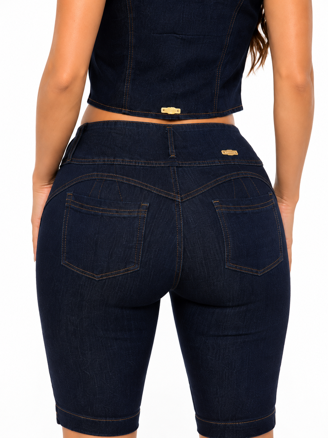 Stretch Denim Lift Set - CARMIN DARK BLUE