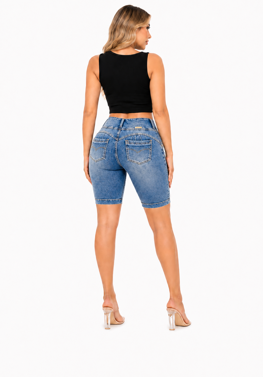Stretch Denim Lift Set - MAYA LIGH BLUE