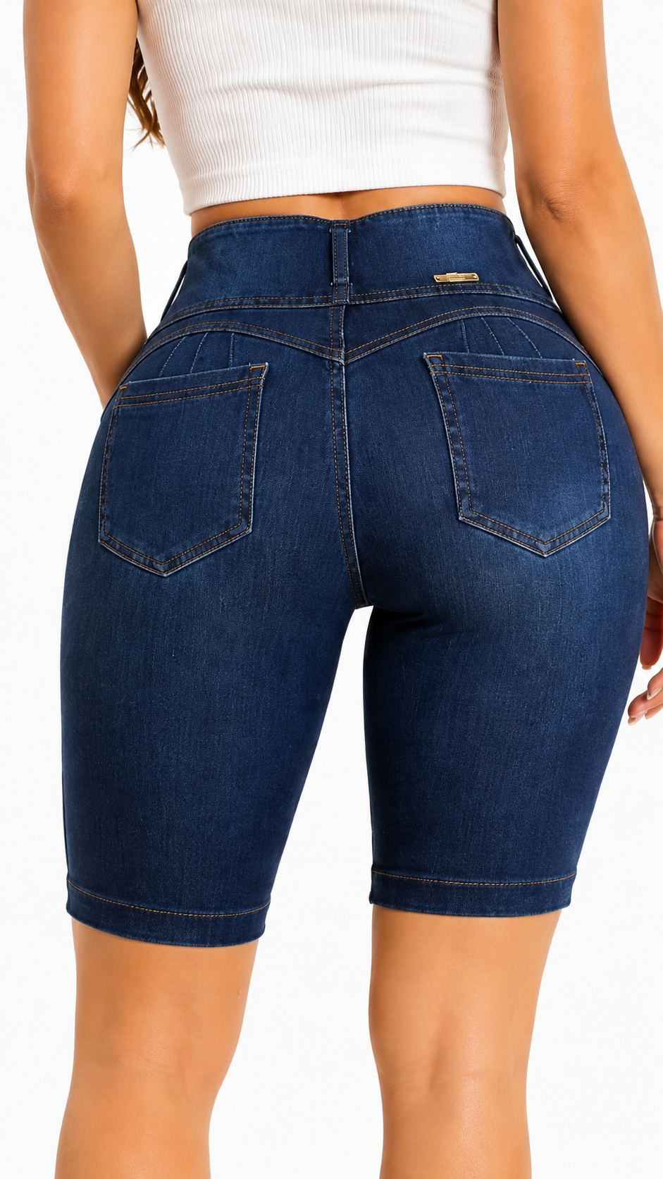 Stretch Denim Lift Set - MELISSA DARK BLUE