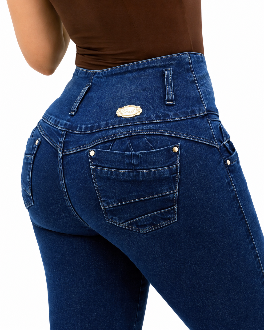 Curve Lift Push-Up Skinny Jeans - TK602