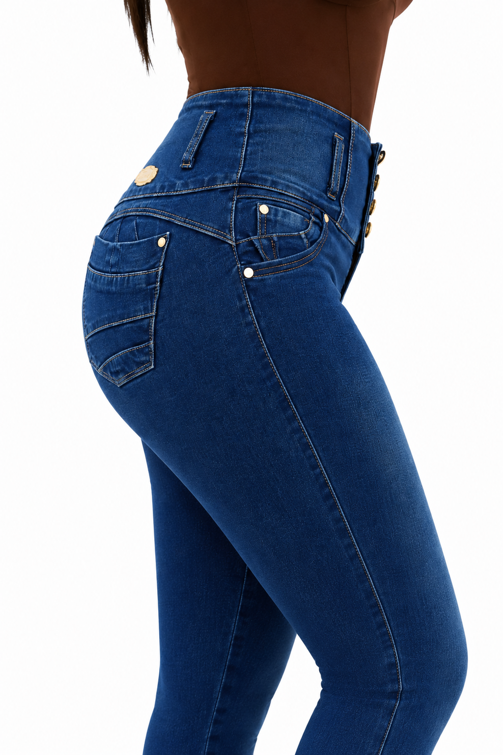 Curve Lift Push-Up Skinny Jeans - TK602