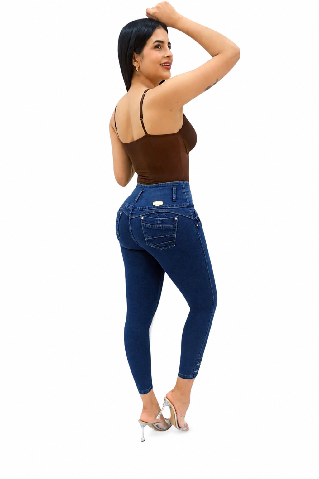Curve Lift Push-Up Skinny Jeans - TK602