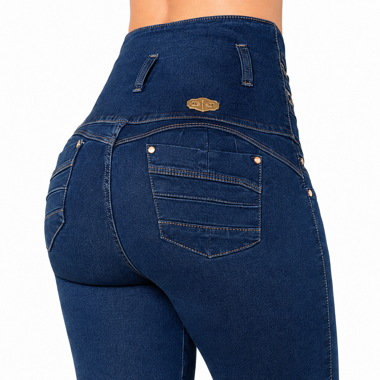 JEANS LEVANTACOLA AZUL OSCURO TK459
