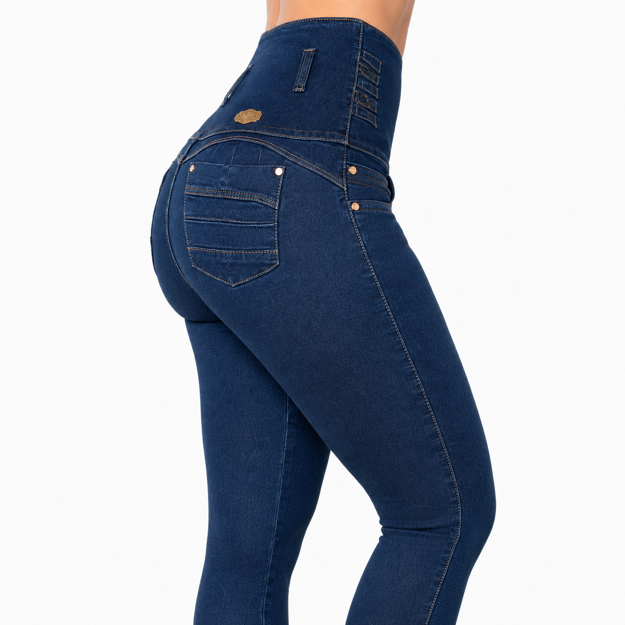 JEANS LEVANTACOLA AZUL OSCURO TK459