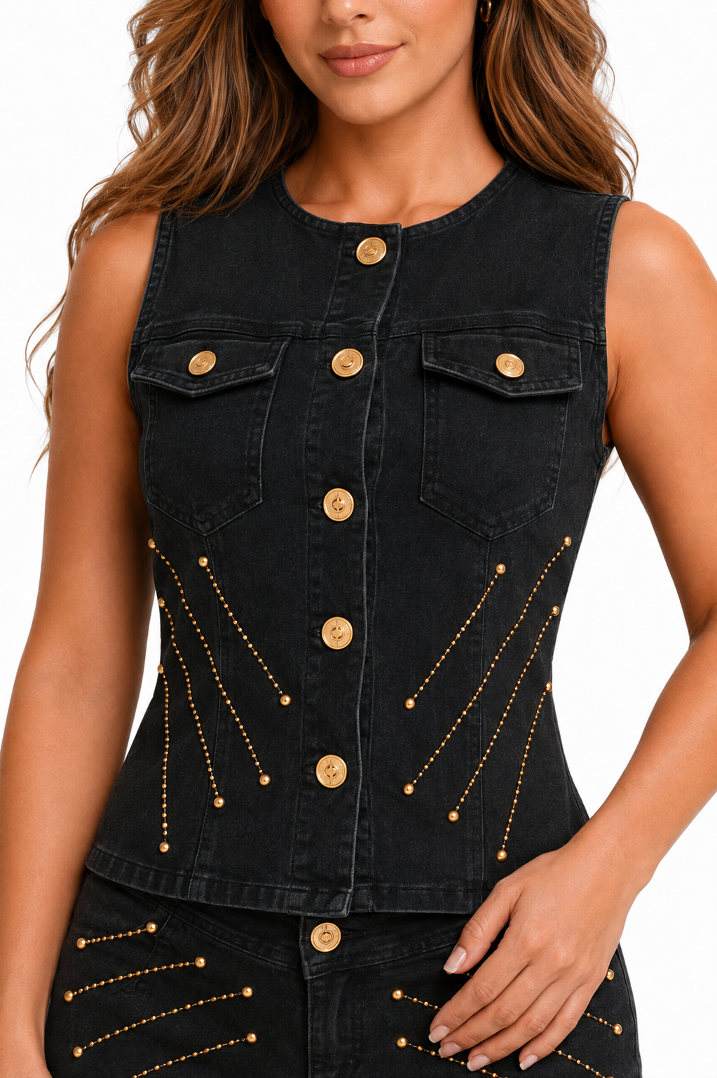 Denim Lifting Set – High Quality and Full Elasticity - S1026 DARK