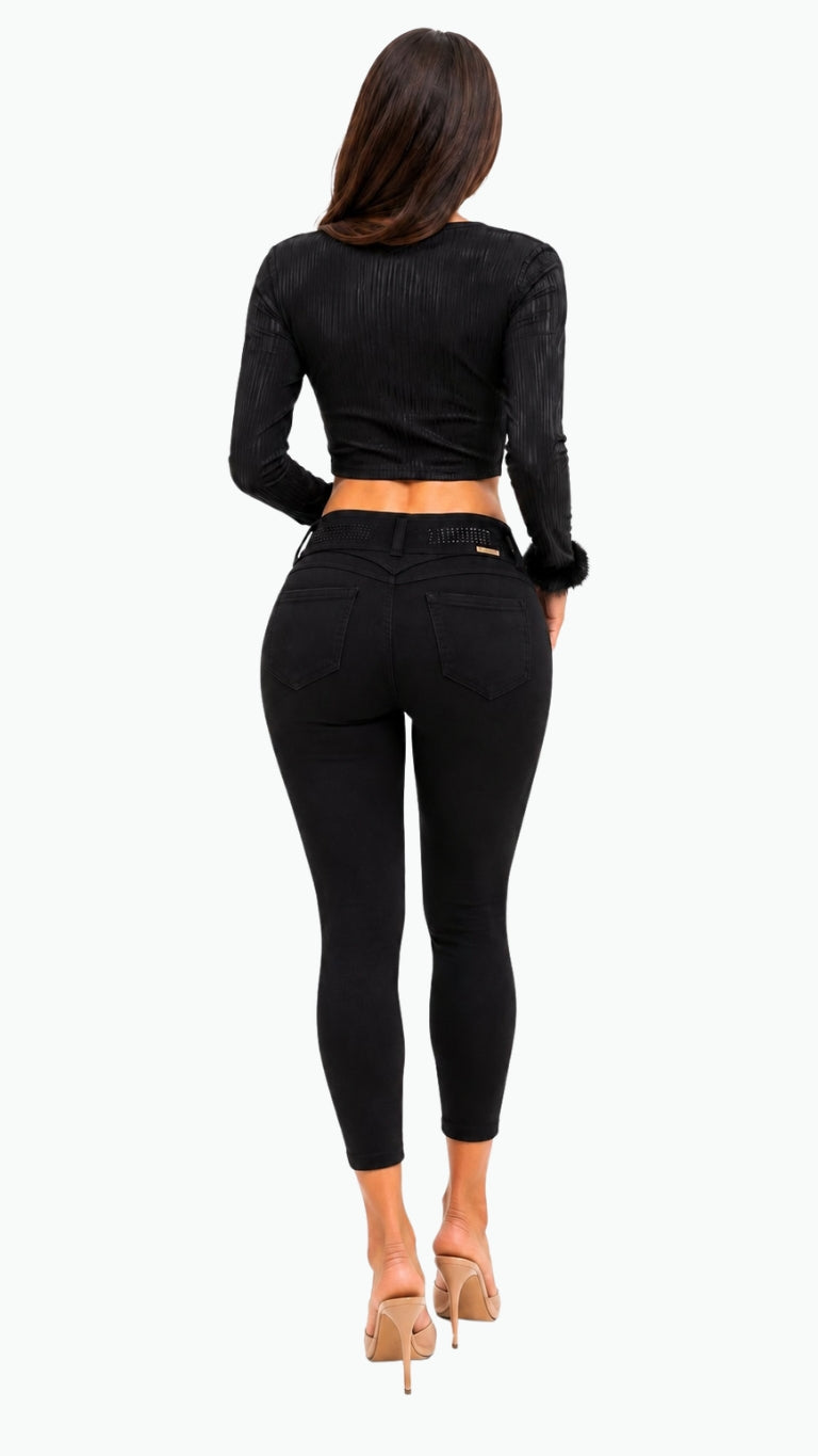 High-Waisted Push-Up - MARY BLACK