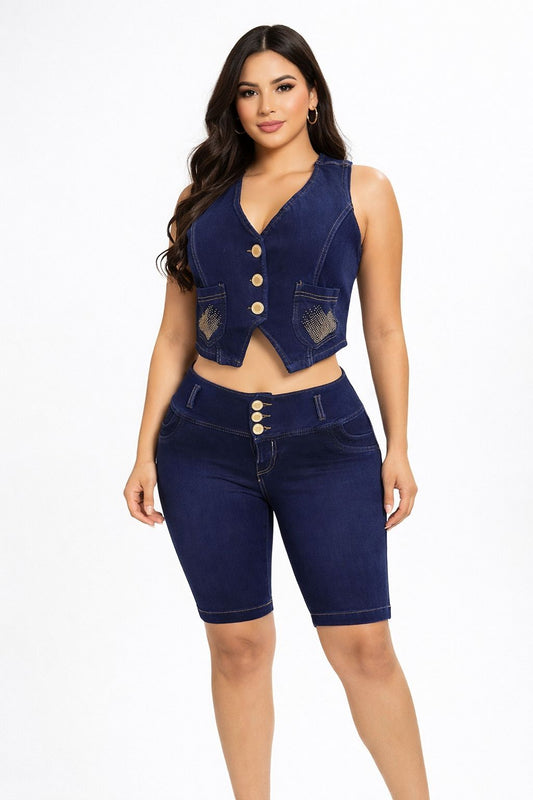 Denim Lift Set – High Quality &amp; Full Stretch ISABELL