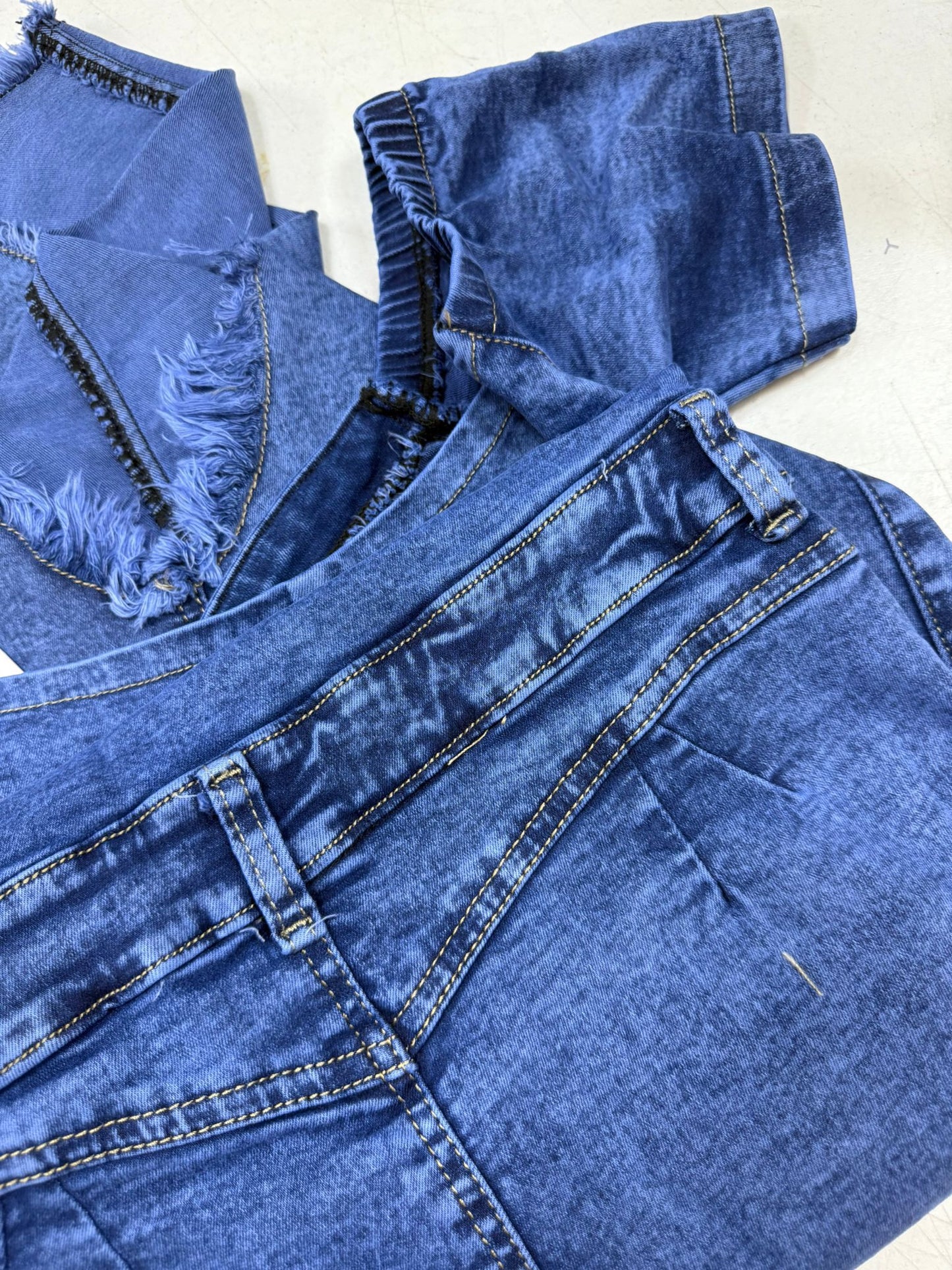 JEAN DRESS WITH BUTTONS - MARY