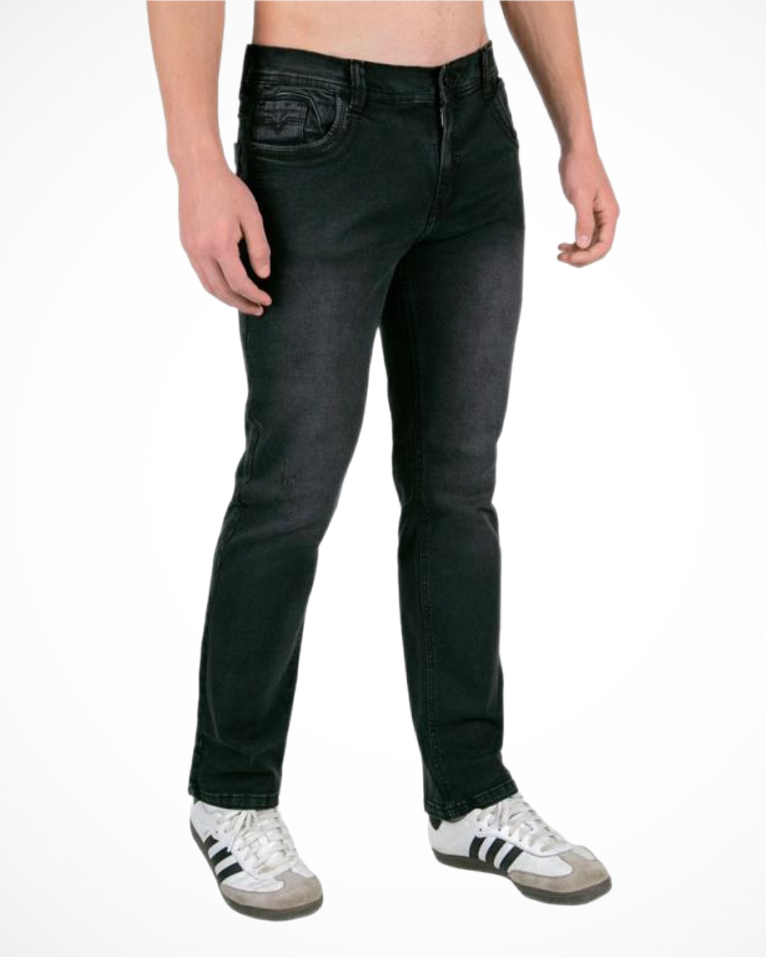 MEN’S JEANS BLACK GRADIENT TK028